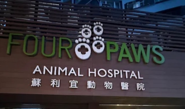 香港獸醫診所推薦: 蘇利宜動物醫院 Four Paws Animal Hospital