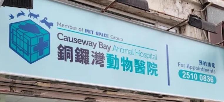 香港獸醫診所推薦: 銅鑼灣動物醫院