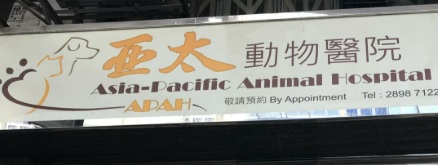 香港兽医诊所推荐: 亞太動物醫院